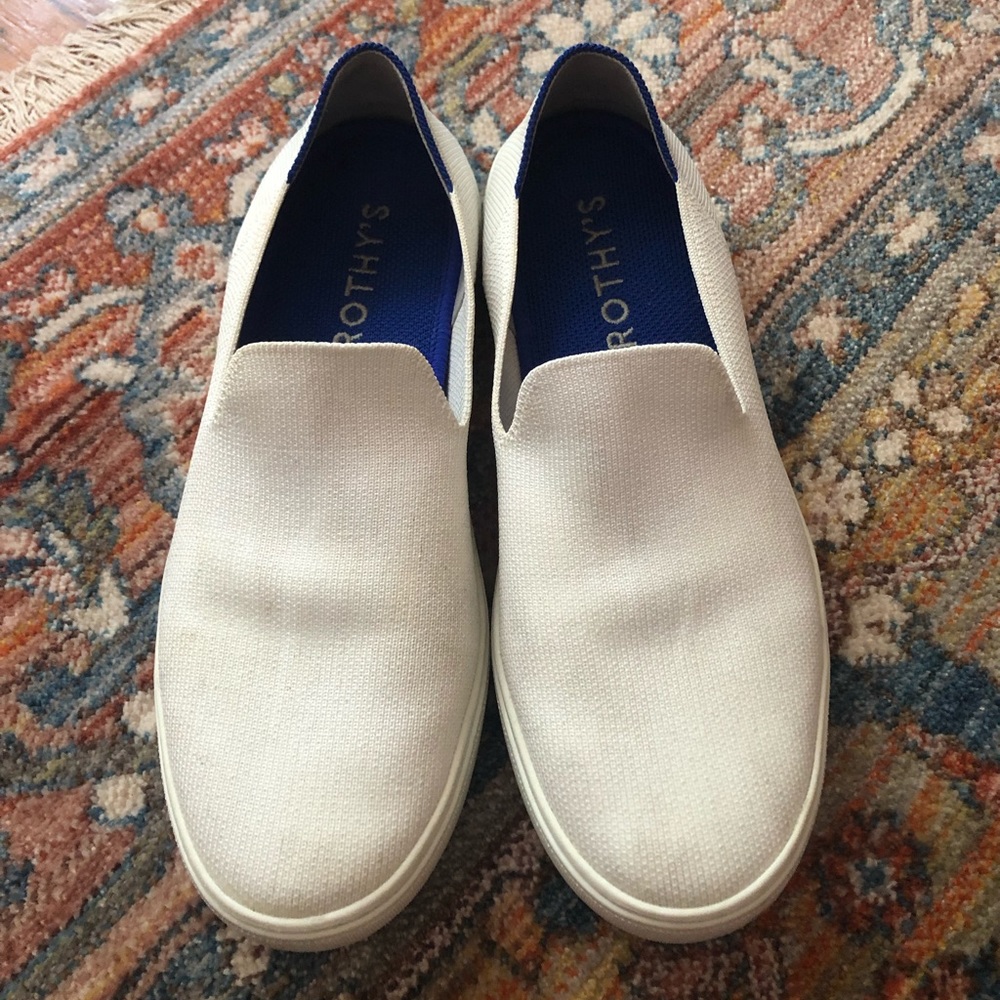 Rothy’s sneaker white size 8